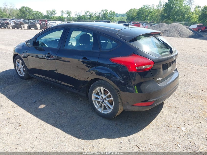 Vin: 1fadp3k2xjl235167, lot: 45755548, ford focus se 20183