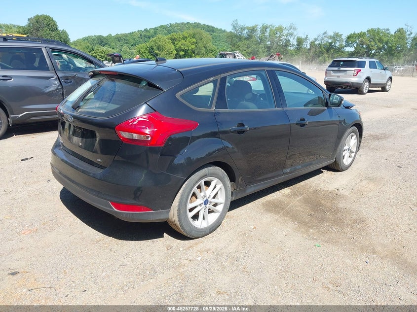Vin: 1fadp3k2xjl235167, lot: 45755548, ford focus se 20184