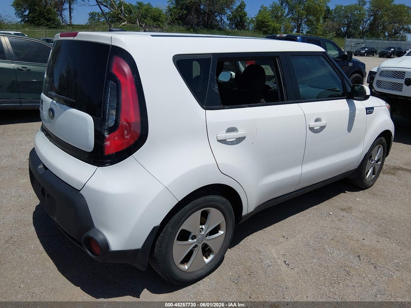Vin: kndjn2a25g7265435, lot: 45755550, kia soul ! 20164