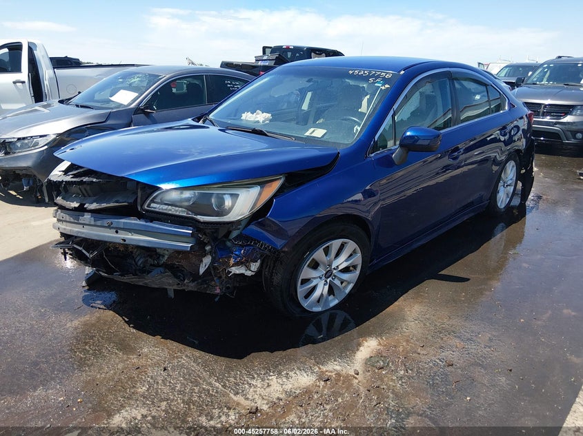 Vin: 4s3bnac60f3009014, lot: 45755578, subaru legacy 2.5i premium 20152