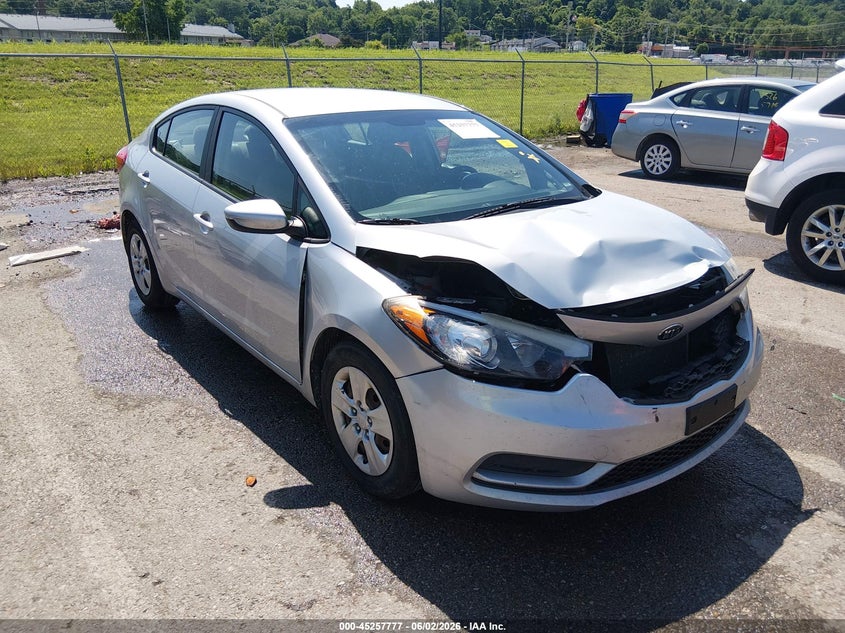 2016 Kia Forte Lx VIN: KNAFK4A68G5523971 Lot: 45257777