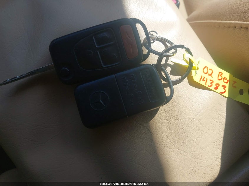 2002 Mercedes-Benz Ml 320 VIN: 4JGAB54E22A316414 Lot: 45257796