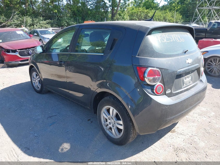 Vin: 1g1jc6sh3e4197241, lot: 45755626, chevrolet sonic lt auto 20143