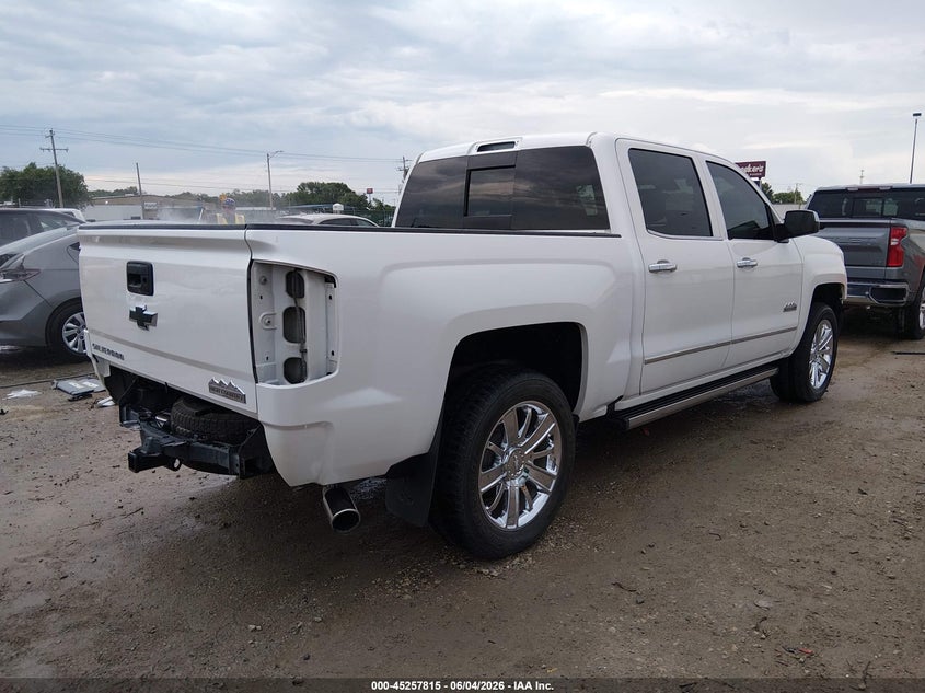 Vin: 3gcuktej8jg145105, lot: 45755635, chevrolet silverado 1500 high country 20184