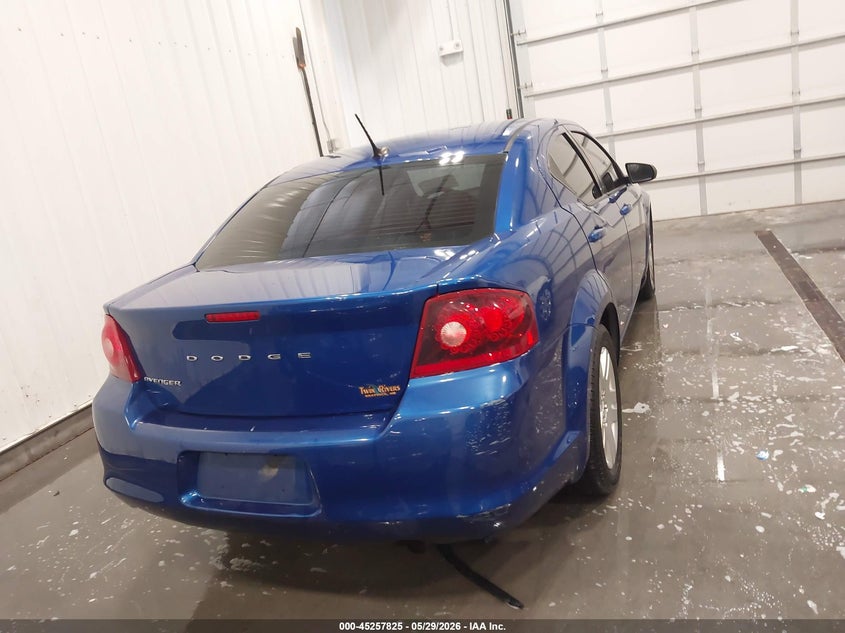 2014 Dodge Avenger Se VIN: 1C3CDZAB3EN105314 Lot: 45257825