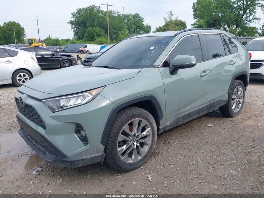 Vin: jtma1rfv8md070675, lot: 45755712, toyota rav4 xle premium 20212