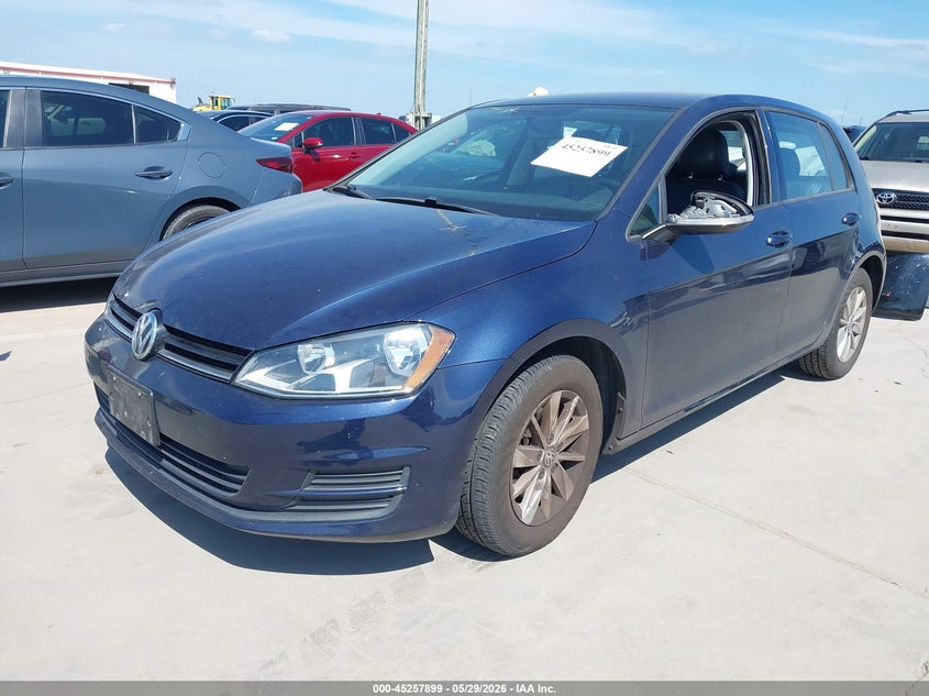 2015 Volkswagen Golf Tsi S 4-Door 3VW217AU9FM039818 photo 1