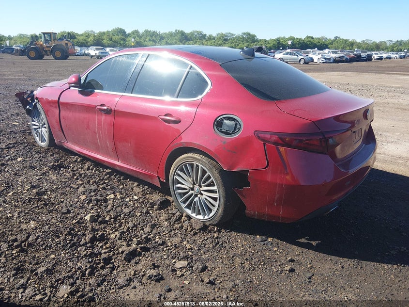 2018 ALFA ROMEO GIULIA auction photo 3
