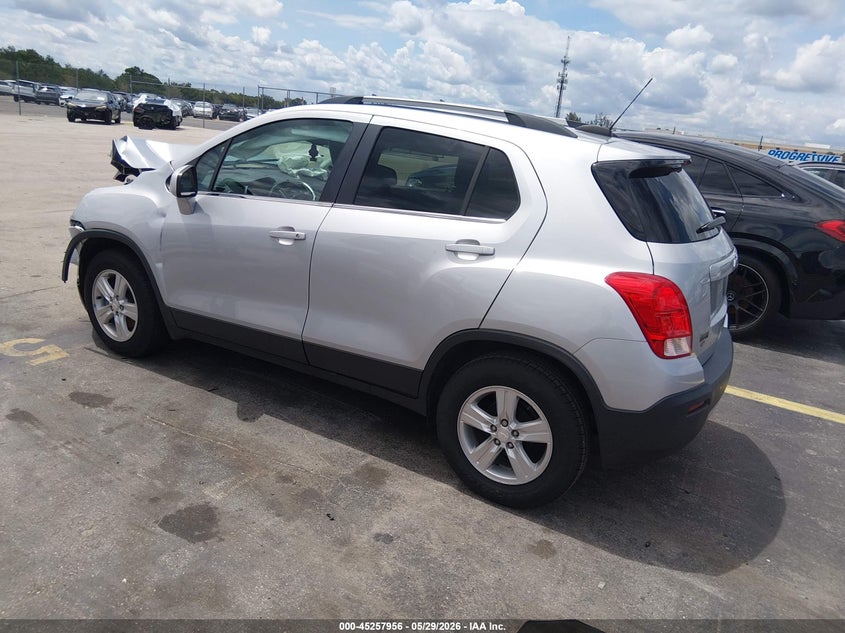 Vin: 3gncjlsb7gl262046, lot: 45755776, chevrolet trax lt 20163