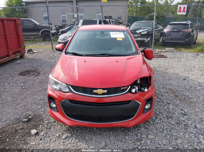 2017 Chevrolet Sonic Lt Auto VIN: 1G1JD5SB9H4101877 Lot: 45257973