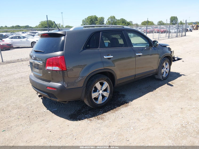 Vin: 5xyku4a69dg313250, lot: 45755811, kia sorento ex 20134