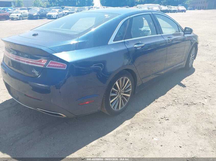 Vin: 3ln6l5lu8hr621989, lot: 45755824, lincoln mkz hybrid select 20174