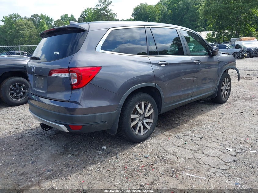 Vin: 5fnyf5h58lb010120, lot: 45755848, honda pilot 2wd ex-l 20204