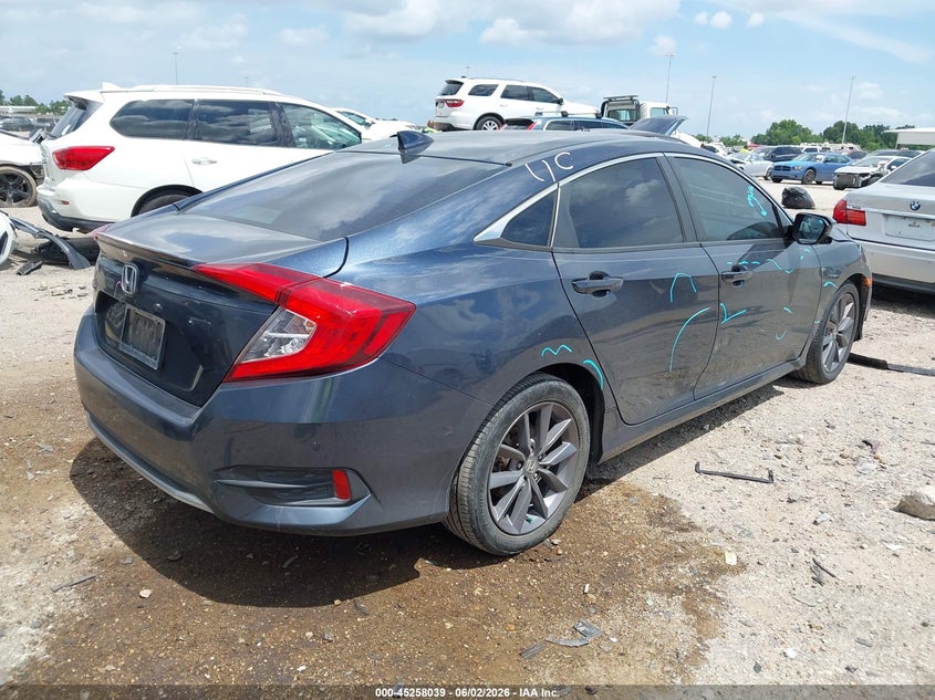 Vin: 19xfc1f36le001772, lot: 45755859, honda civic ex 20204
