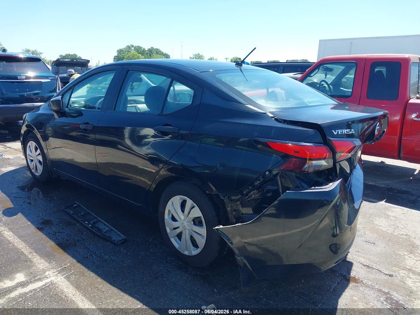 Vin: 3n1cn8dv1ll809455, lot: 45755907, nissan versa s xtronic cvt 20203