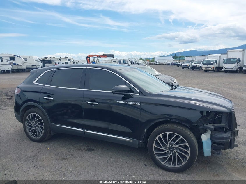 2019 Lincoln Nautilus Reserve VIN: 2LMPJ8L92KBL39896 Lot: 45258123