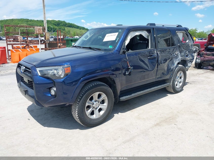 Vin: jtebu5jr7l5825947, lot: 45756000, toyota 4runner sr5 premium 20202