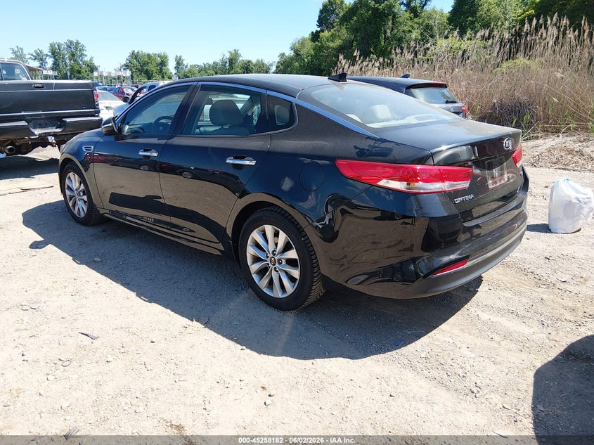 Vin: 5xxgu4l33gg080516, lot: 45756002, kia optima ex 20163
