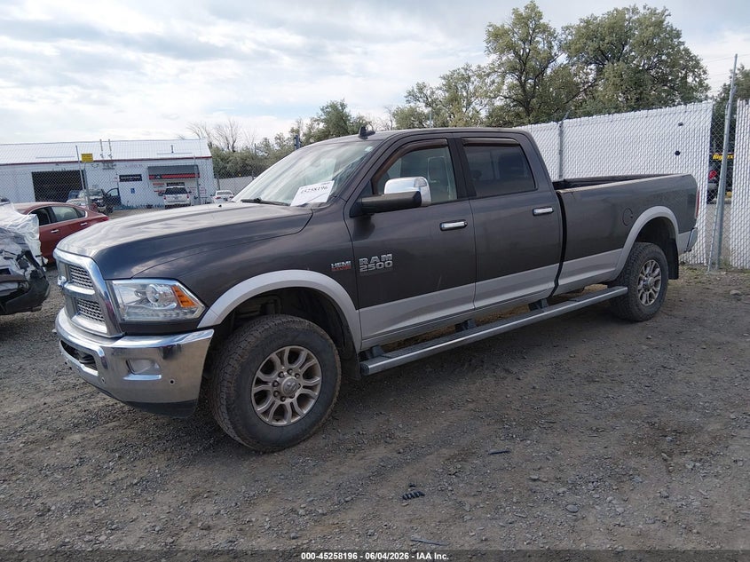 Vin: 3c6ur5kj8fg515821, lot: 45756017, ram 2500 laramie 20152