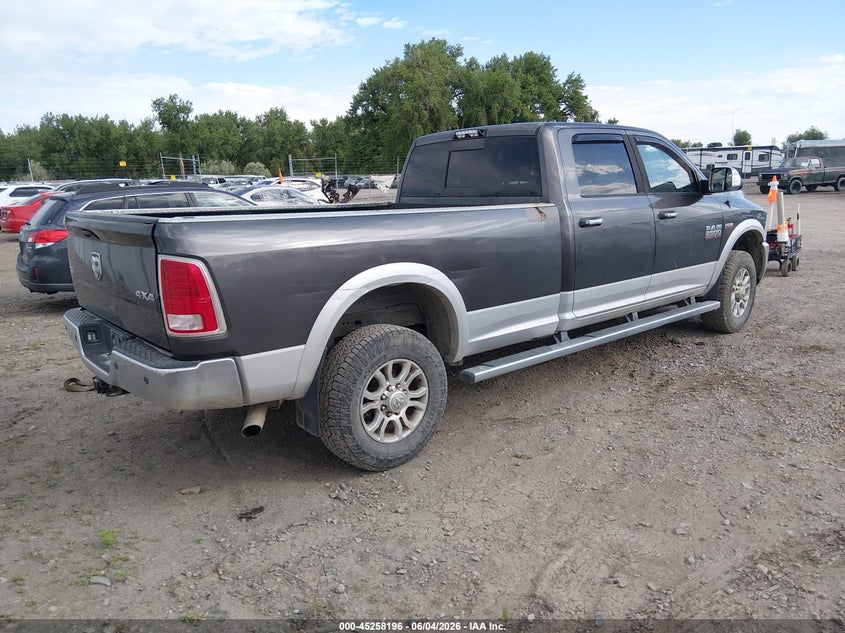 Vin: 3c6ur5kj8fg515821, lot: 45756017, ram 2500 laramie 20154