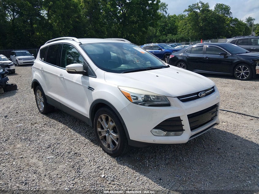 Vin: 1fmcu0jx6fub79851, lot: 45756021, ford escape titanium 2015 img_1