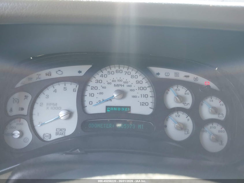 2004 Chevrolet Tahoe Lt VIN: 1GNEK13Z74J294326 Lot: 45258220