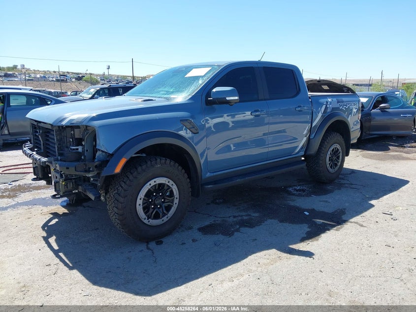 Vin: 1fter4lrxsle02557, lot: 45756084, ford ranger raptor 20252