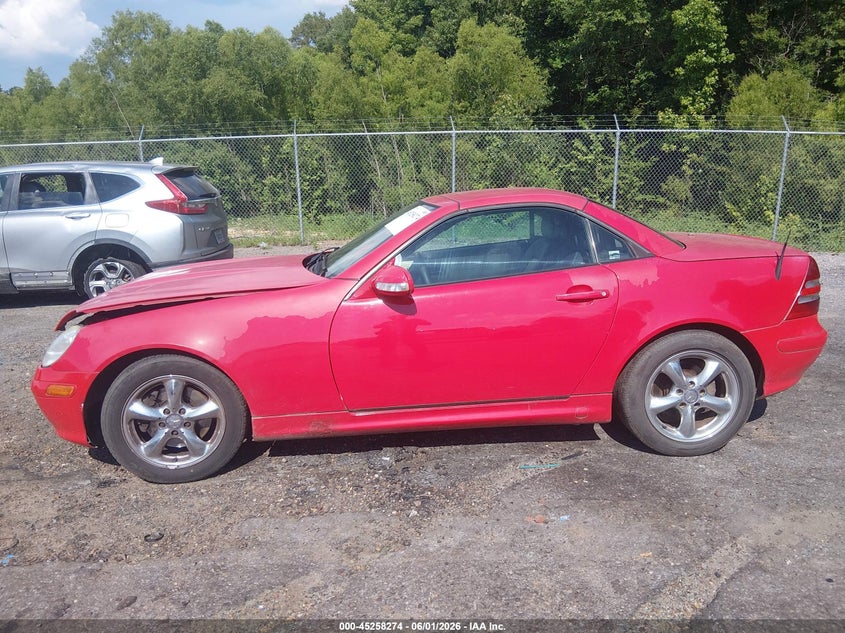 2002 Mercedes-Benz Slk 320 VIN: WDBKK65F12F265656 Lot: 45258274