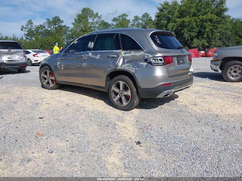 Vin: w1n0g8eb4mf904739, lot: 45756107, mercedes-benz glc 300 4matic suv 20213