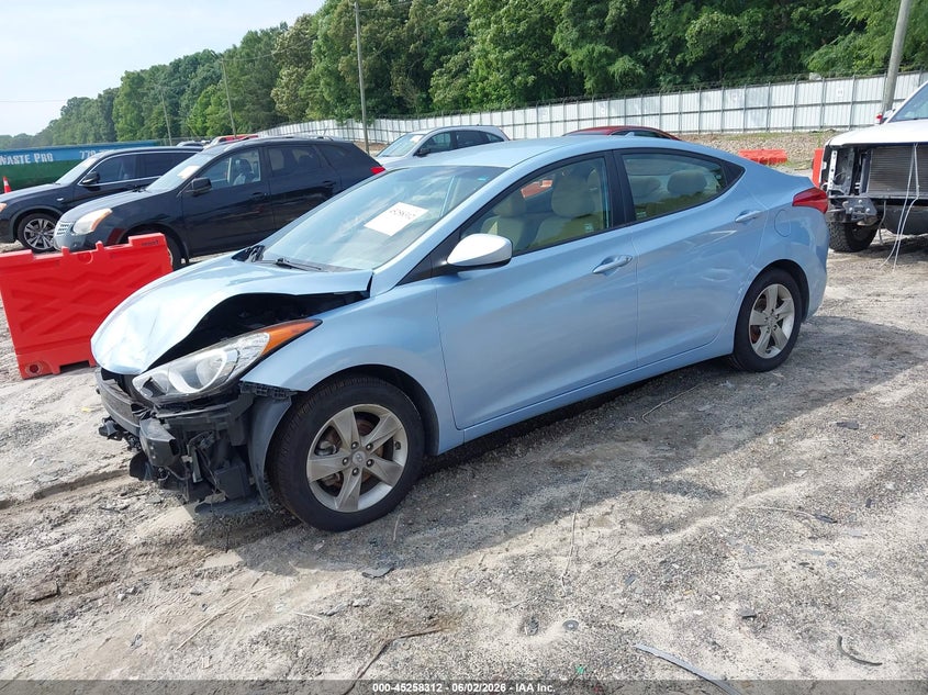 2013 Hyundai Elantra Gls KMHDH4AE0DU594658 photo 1