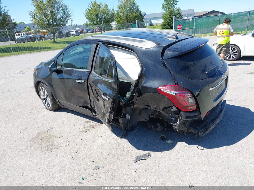 Vin: kl4cjesm0nb517733, lot: 45756166, buick encore awd preferred 20223