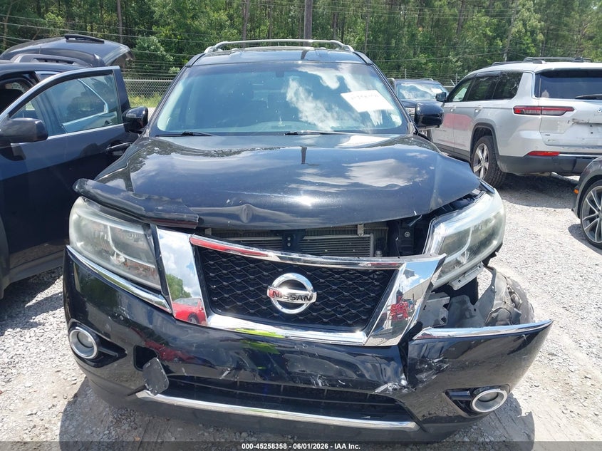 2013 NISSAN PATHFINDER SPORT UTILITY VEHICLE 3.5L V-6 DOHC, VVT, 260HP