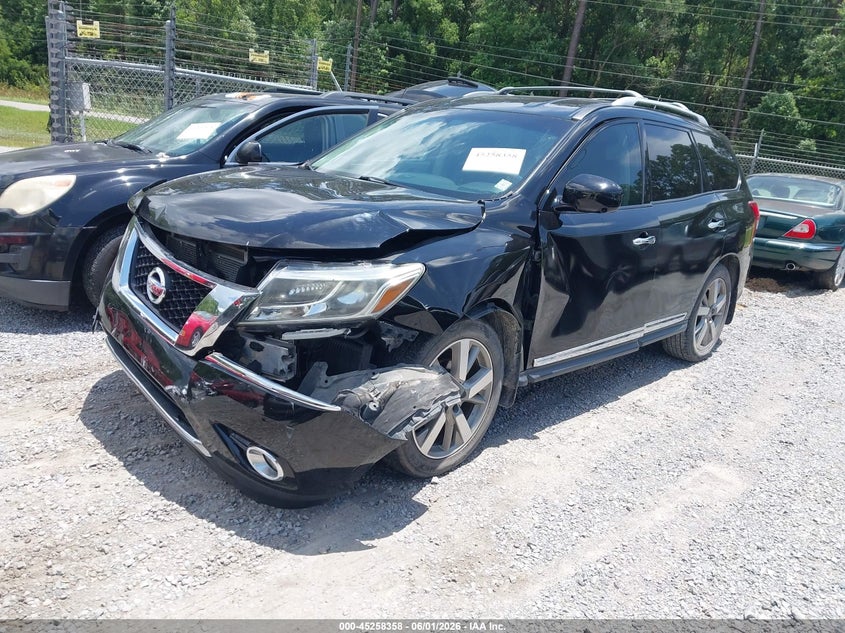 2013 NISSAN PATHFINDER SPORT UTILITY VEHICLE 3.5L V-6 DOHC, VVT, 260HP