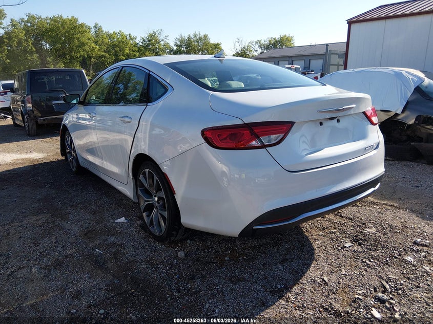 Vin: 1c3ccccb6fn640958, lot: 45756183, chrysler 200 c 20153