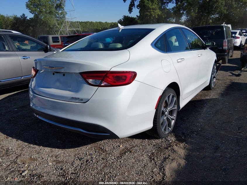Vin: 1c3ccccb6fn640958, lot: 45756183, chrysler 200 c 20154