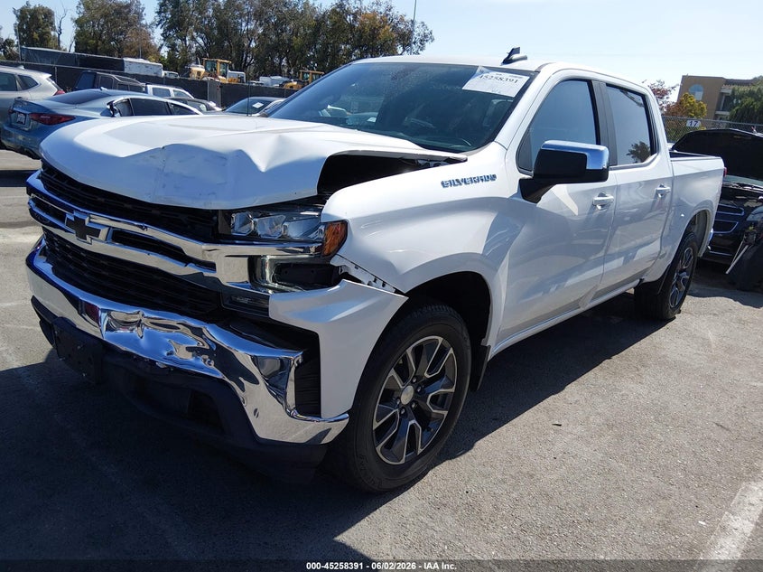 2022 CHEVROLET SILVERADO 1500 LTD auction photo 2