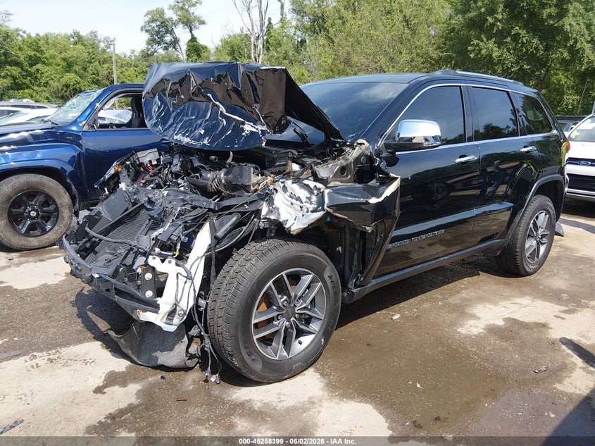 Vin: 1c4rjfbg1kc740109, lot: 45756219, jeep grand cherokee limited 4x4 20192