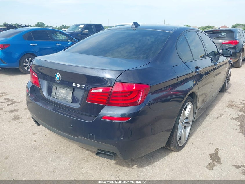 2013 BMW 550I VIN: WBAFR9C5XDDX80578 Lot: 45258405