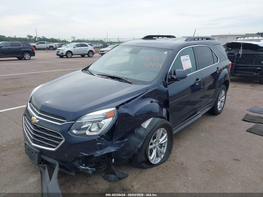 Vin: 2gnflfek3g6227268, lot: 45756254, chevrolet equinox lt 20162