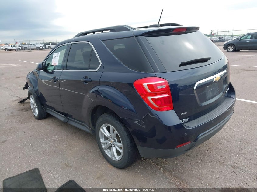 Vin: 2gnflfek3g6227268, lot: 45756254, chevrolet equinox lt 20163