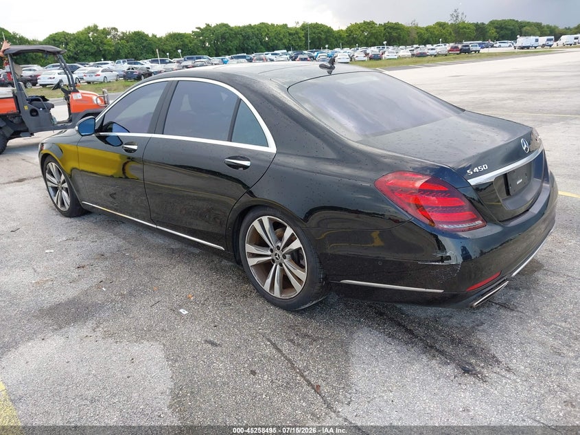 Vin: wddug6ebxla510077, lot: 45756315, mercedes-benz s 450 4matic 20203