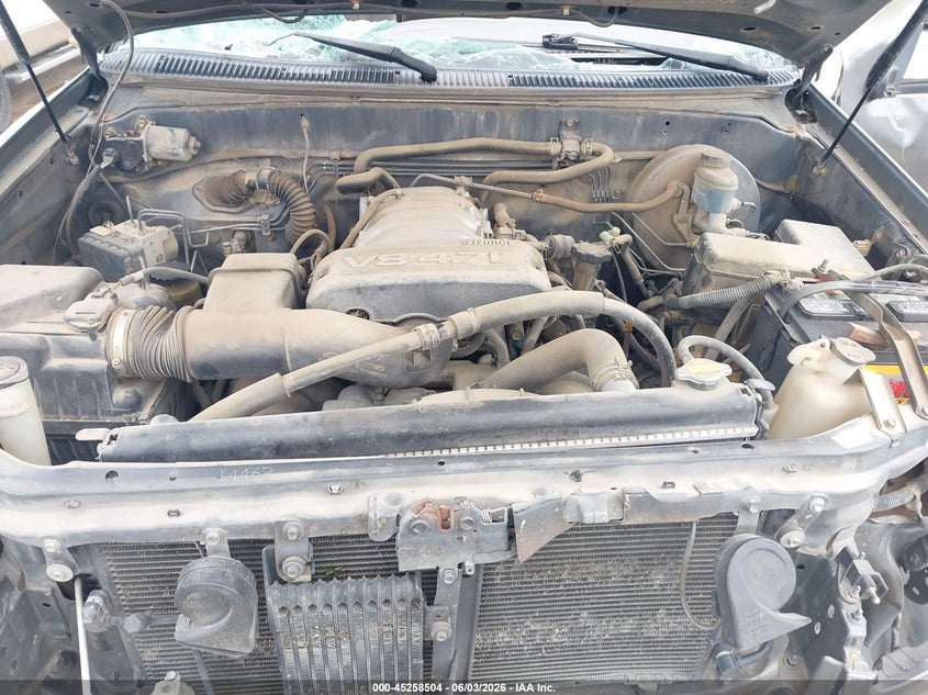 2004 Toyota Tundra Sr5 V8 VIN: 5TBRT34154S453612 Lot: 45258504