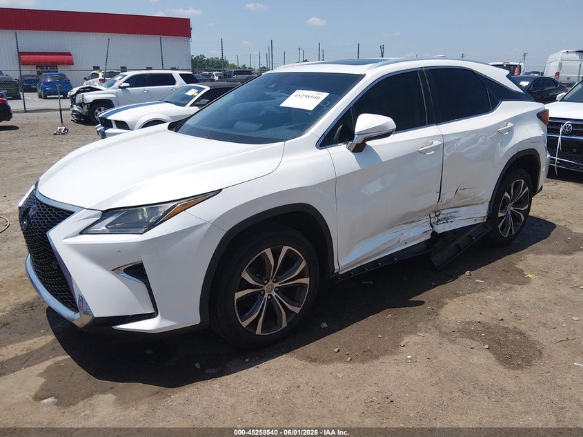 Vin: 2t2bzmca4gc017034, lot: 45756360, lexus rx 350 20162