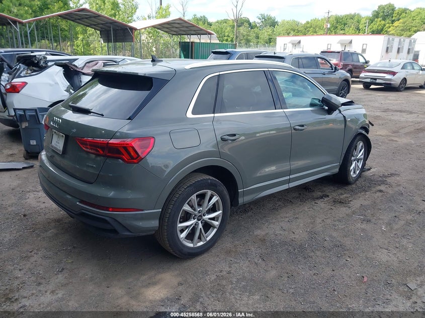 Vin: wa1decf33p1120220, lot: 45756388, audi q3 premium 45 tfsi s line quattro tiptronic 20234