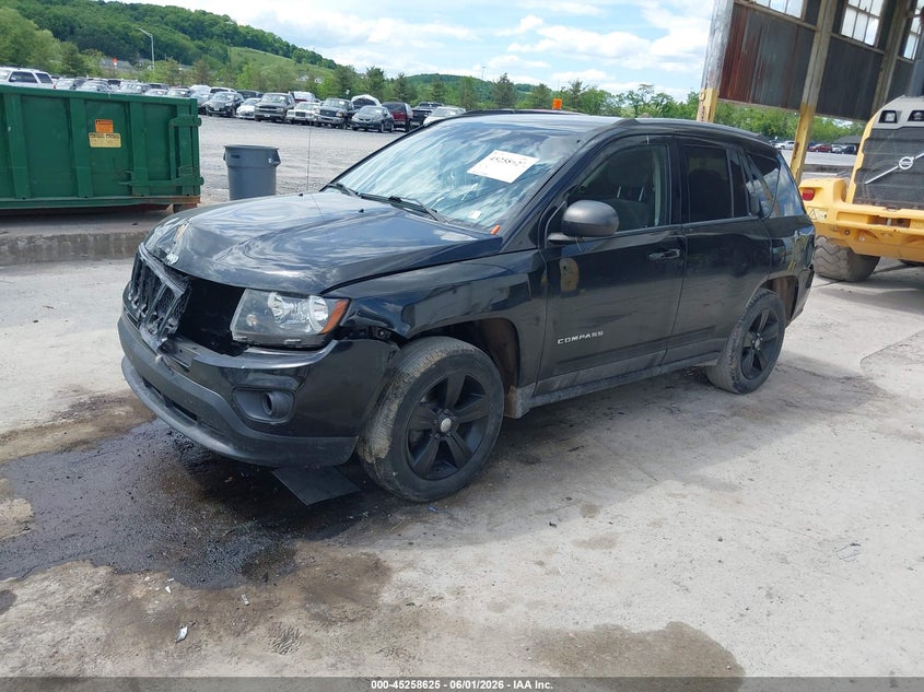 Vin: 1c4njdbb2fd423835, lot: 45756444, jeep compass sport 20152