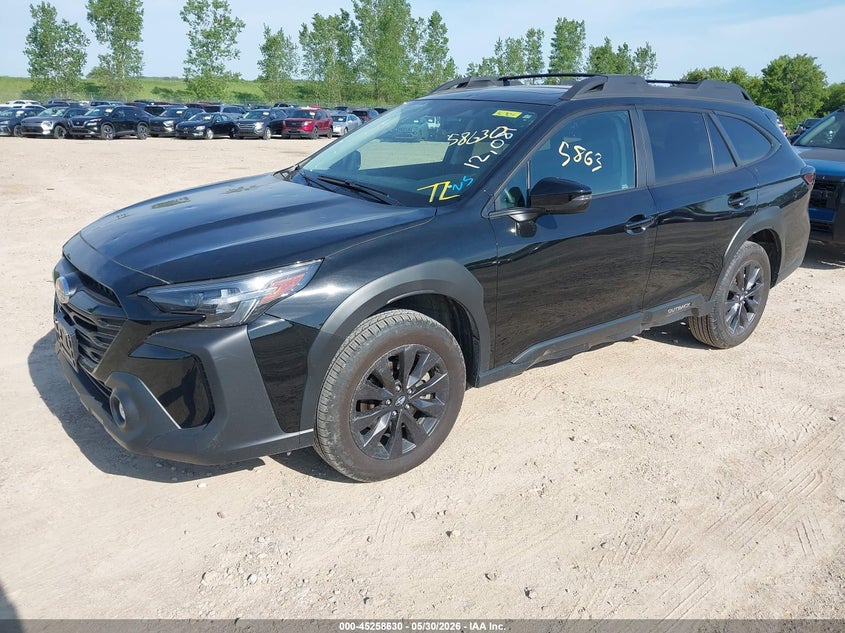 Vin: 4s4btalc6s3259018, lot: 45756450, subaru outback onyx edition 20252