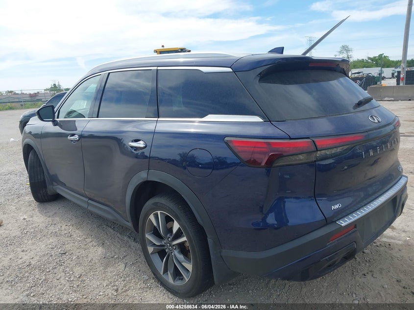 2023 Infiniti Qx60 Luxe Awd VIN: 5N1DL1FS5PC358769 Lot: 45258634
