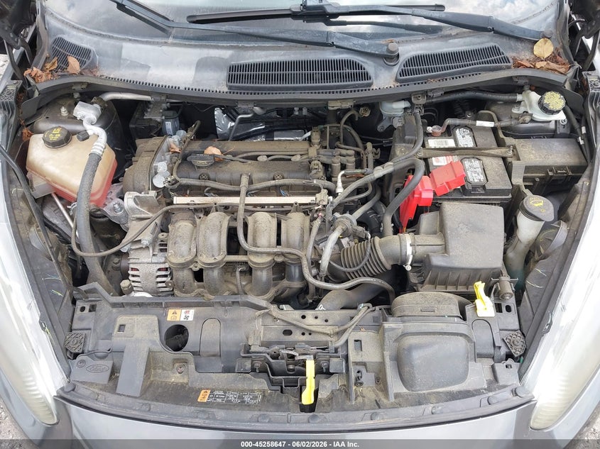 2017 Ford Fiesta Se VIN: 3FADP4EJ2HM147022 Lot: 45258647