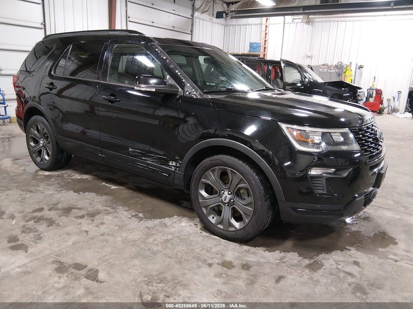 2018 FORD EXPLORER auction photo 1