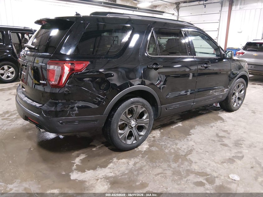 2018 FORD EXPLORER auction photo 4